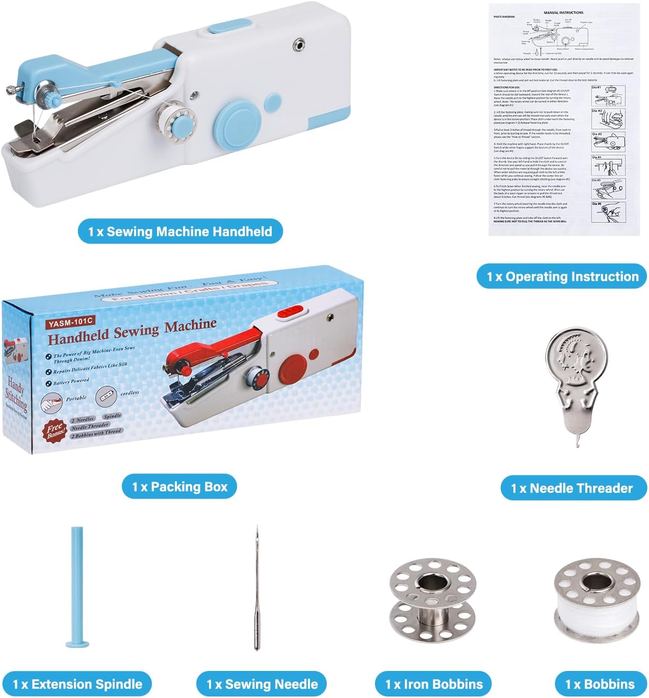 Mini Sewing Machine (Battery operated)