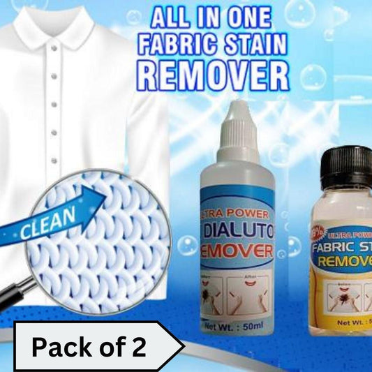 All in one Fabric Stain Remover (2 Bottle Pack)