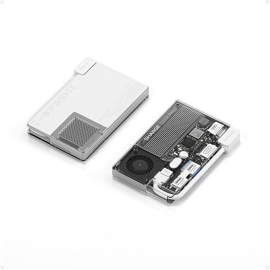 Disk Pro | 4-ports Hub丨Ice-storm Cooler丨Max 4TB丨10Gbps丨MagSafe Compatible丨HDMI 2.1丨Built-in Cable