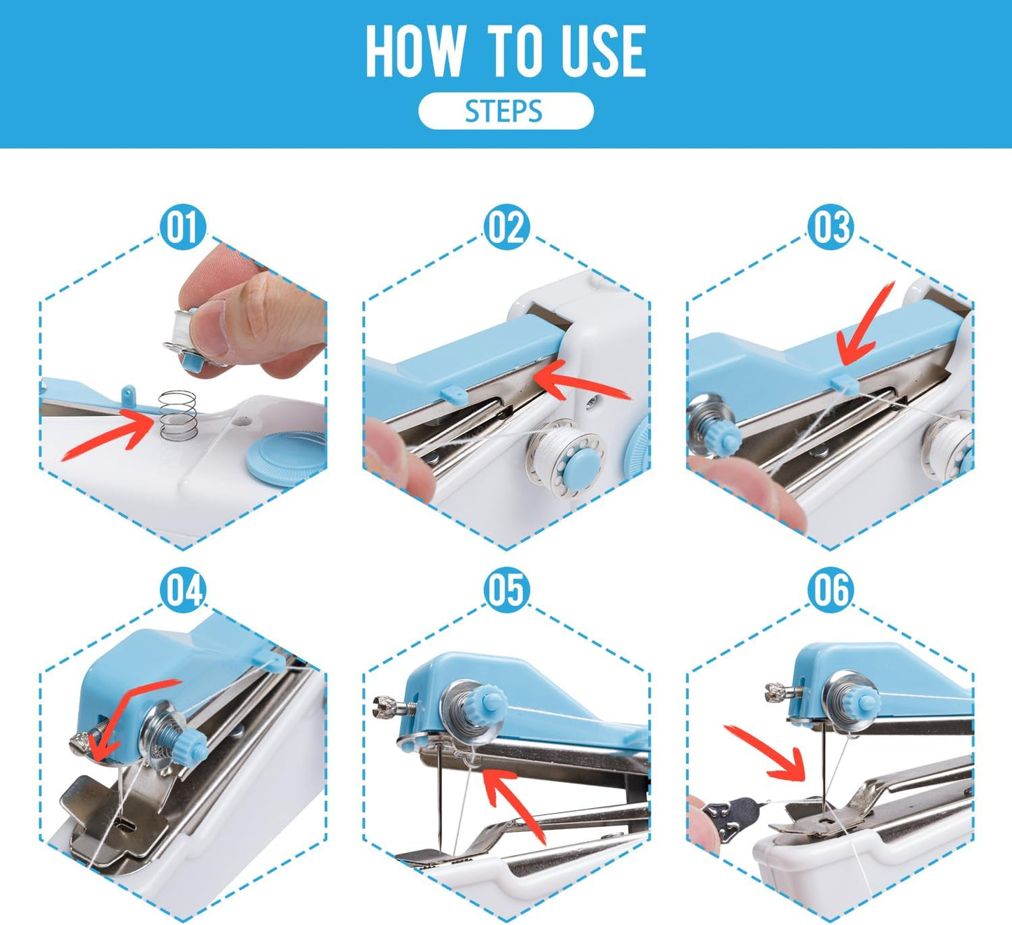 Mini Sewing Machine (Battery operated)