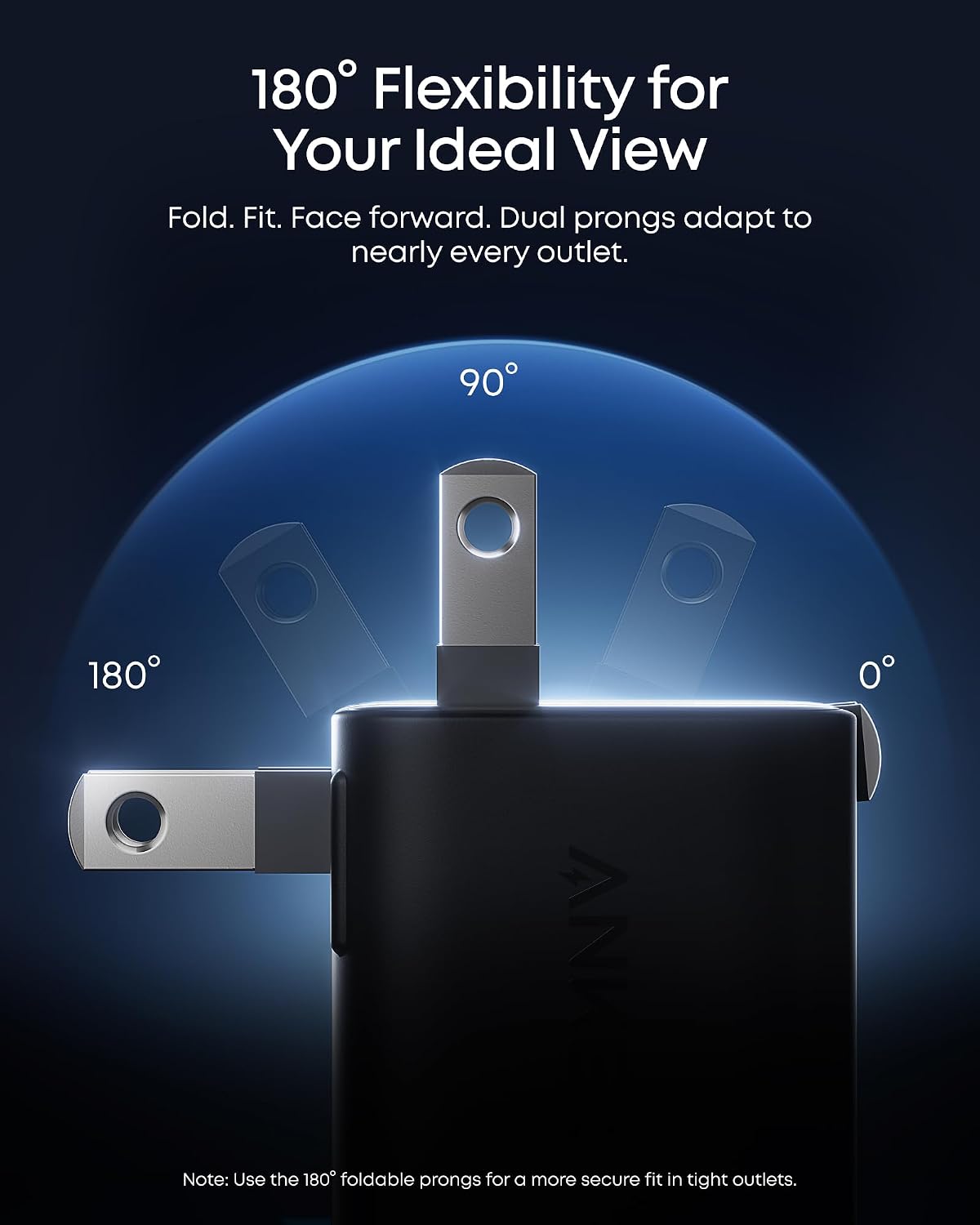 Anker Nano charger, black for Cellular Phones, USB Type C