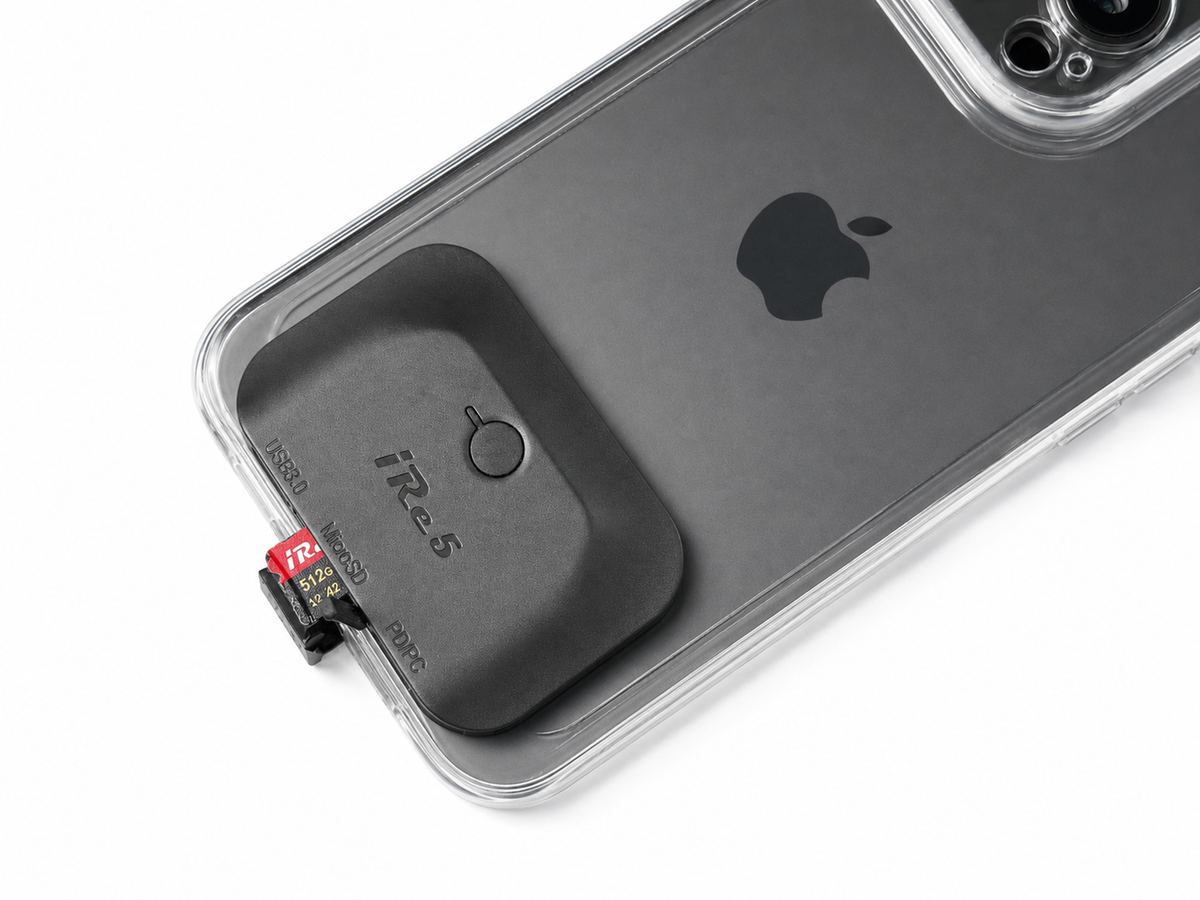 iRe5 X Module External Storage for iPhone & Android, Up to 2TB